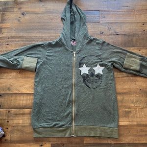 Girls skull sweatshirt So Nikki